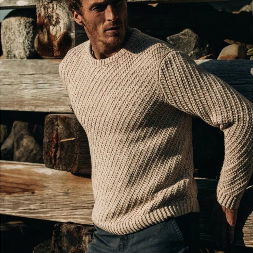 The Adirondack Sweater in Natural